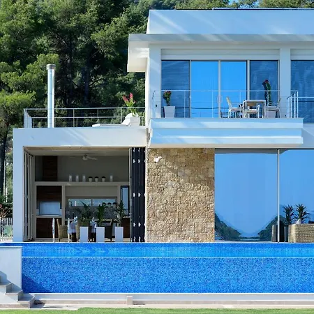Beachfront Natalia With Two Private Pools Villa