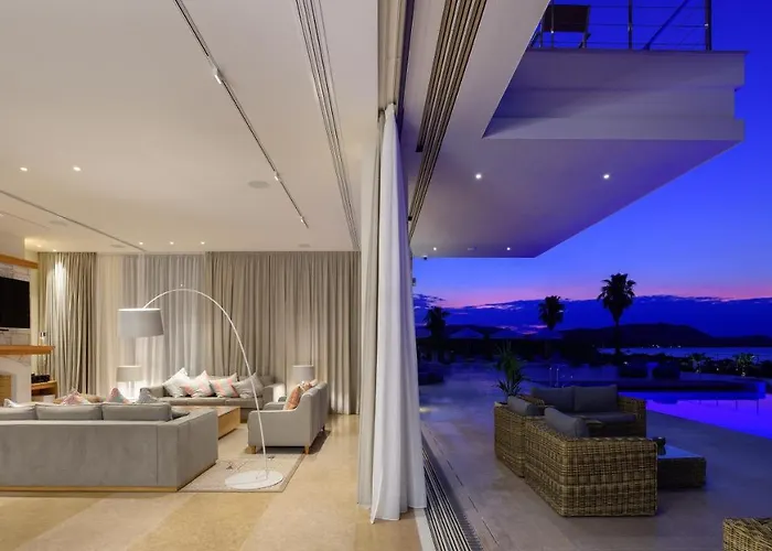 Villa Beachfront Natalia With Two Private Pools