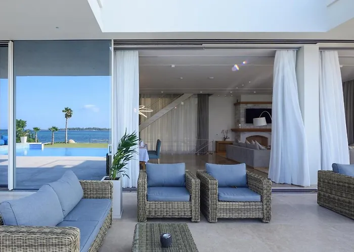 Beachfront Natalia With Two Private Pools Villa *