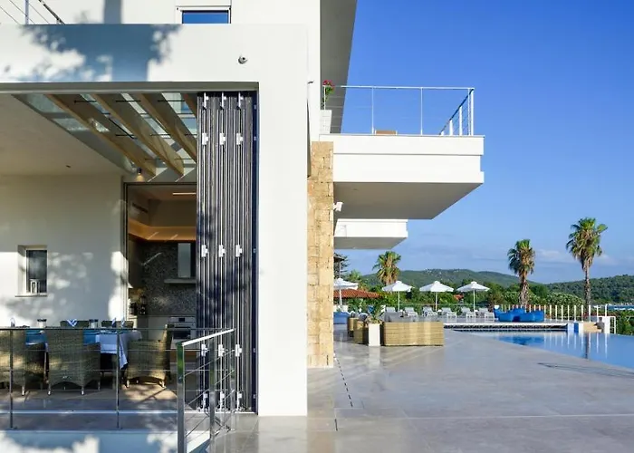 Beachfront Natalia With Two Private Pools Villa