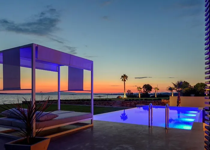 Beachfront Natalia With Two Private Pools *