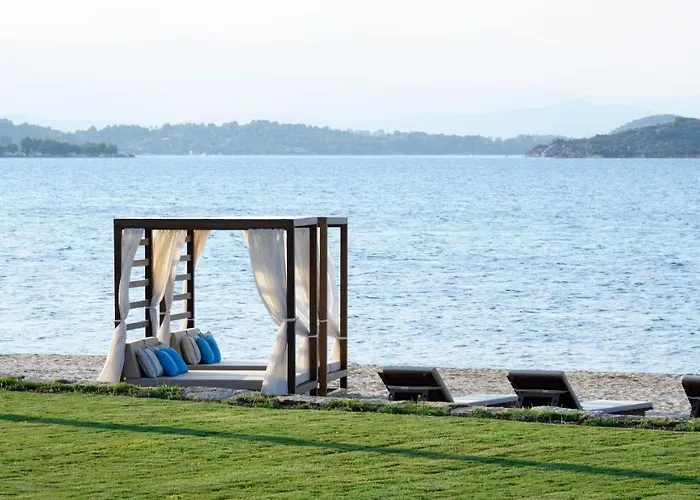 Beachfront Natalia With Two Private Pools Villa Vourvourou