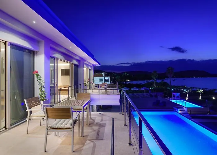 Beachfront Natalia With Two Private Pools *