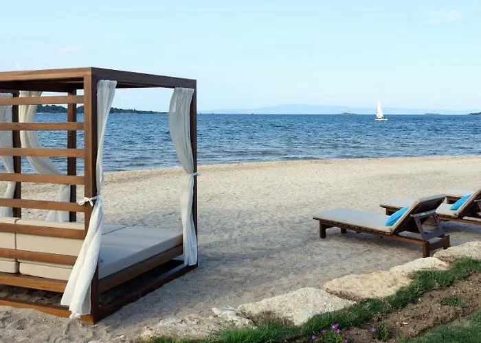 Beachfront Natalia With Two Private Pools * Vourvourou