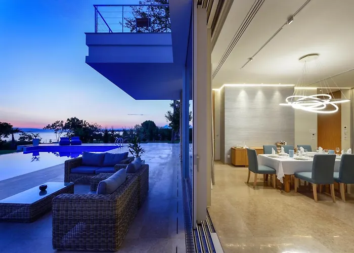 Beachfront Natalia With Two Private Pools Villa *