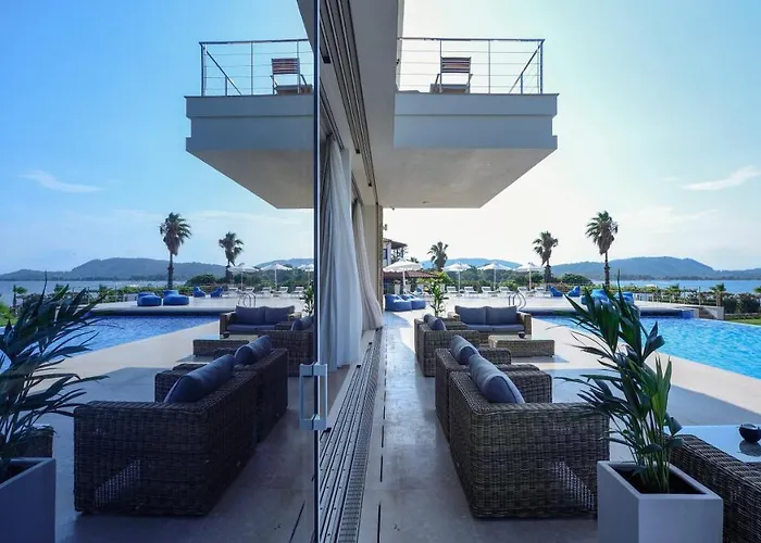 Beachfront Natalia With Two Private Pools * Vourvourou