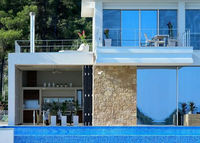 Beachfront Natalia With Two Private Pools Villa